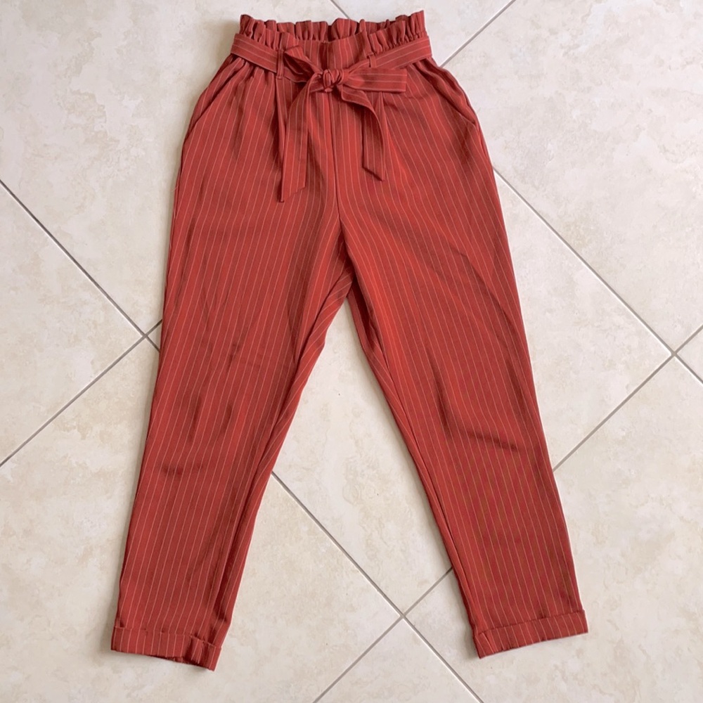 Orange pants